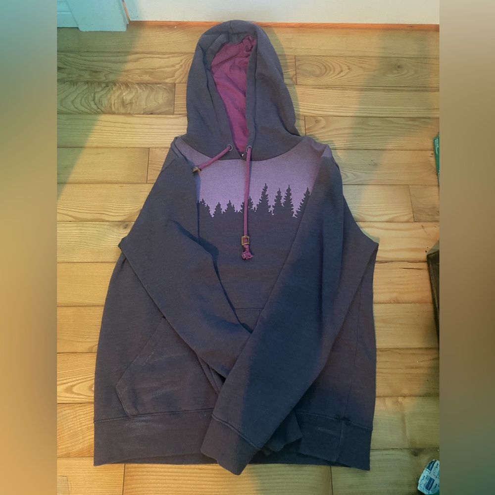 Women’s 10 Tree purple hoodie